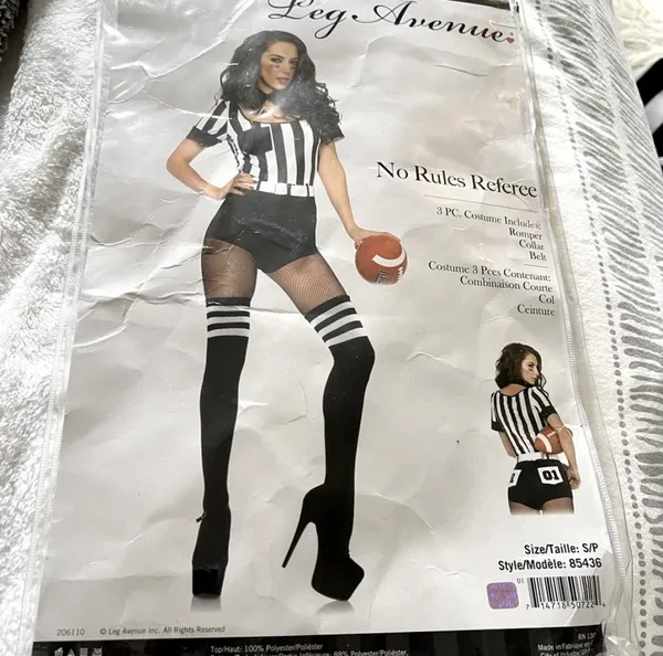Women's No Rules Referee Costume - Image 2