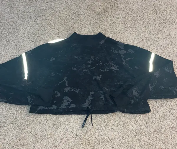 Fleece Pullover Crop Top - Image 2