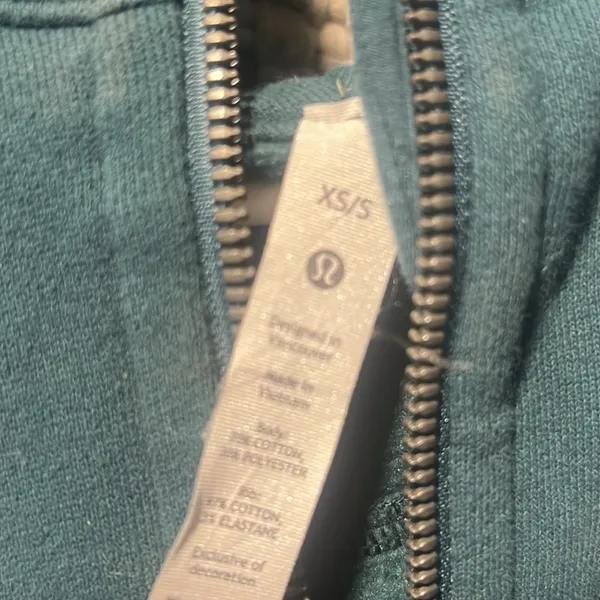 Lululemon Full zip scuba hoodie crop - Image 2