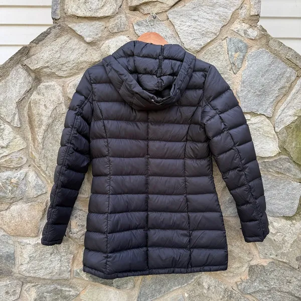 1 Madison Goose Down Expedition Black Lightweight Puffer Jacket - Image 5