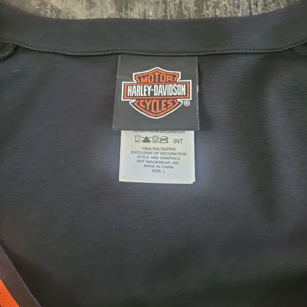 Harley-Davidson Women’s Large Black Baseball Style Tampa Florida - Image 8