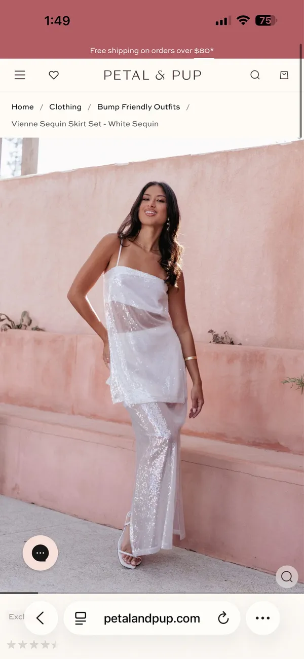 Pedal and Pup Sequin Dress - Image 7