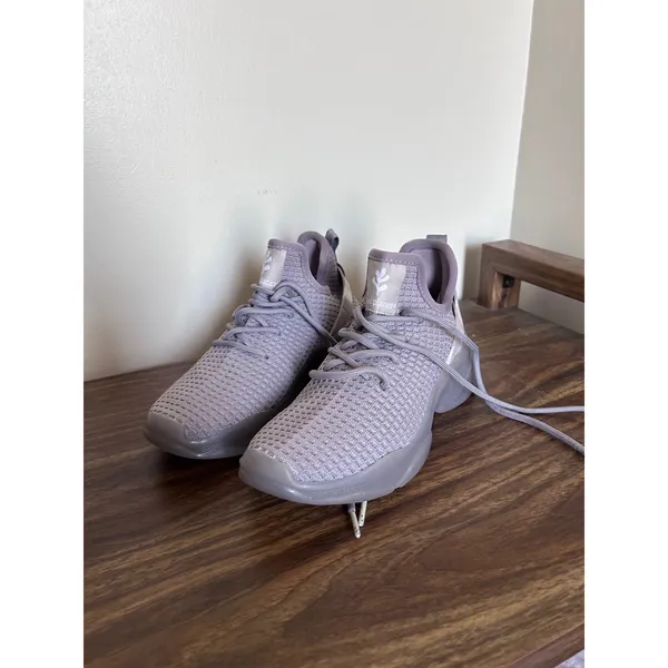 Cool Planet by Steve Madden Canyon Mauve Grey‎ Textile Chunky Sneakers Womens 6M - Image 4