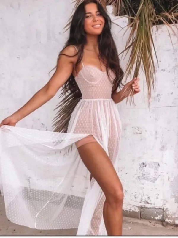 White Fox Boutique Totally Bangin’ Dress Only**NO BOTTOMS** XL - Image 2
