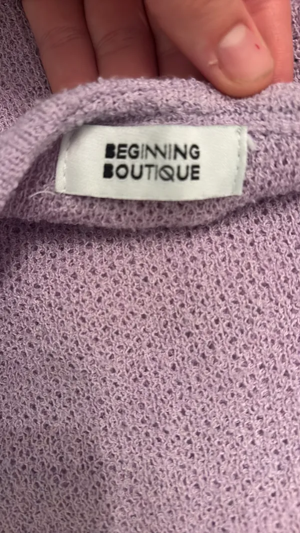 Beginning Boutique Dress Mini purple  - Image 2