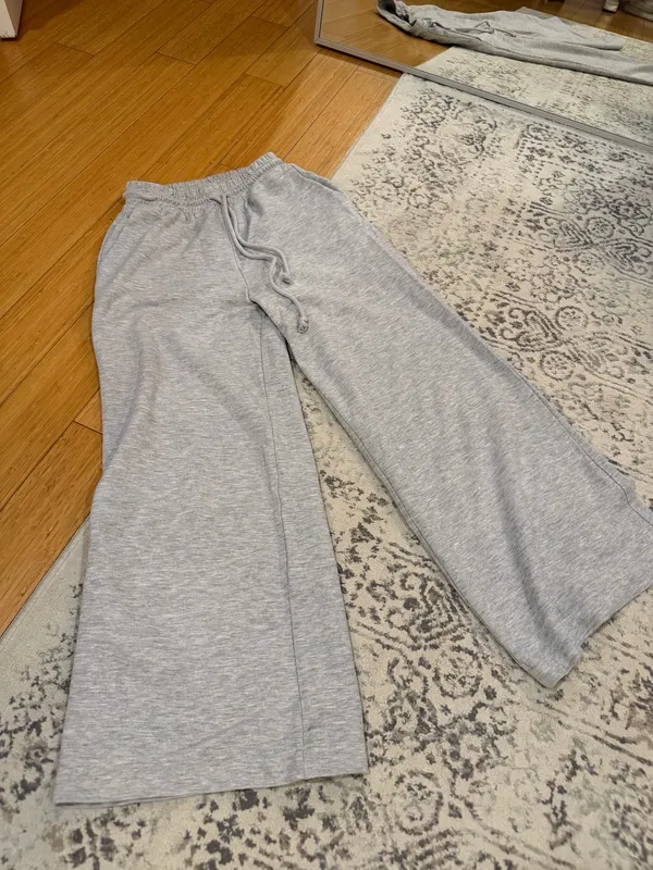 ZARA Wide-Leg Cropped Pants - Image 3