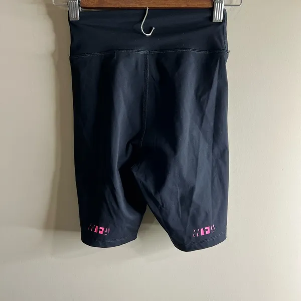 Women's white fox Black Cycling Shorts XS - Image 2