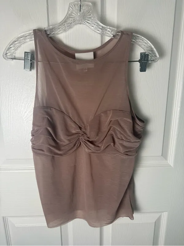 Reformation Rose Knit Top XL - Image 2