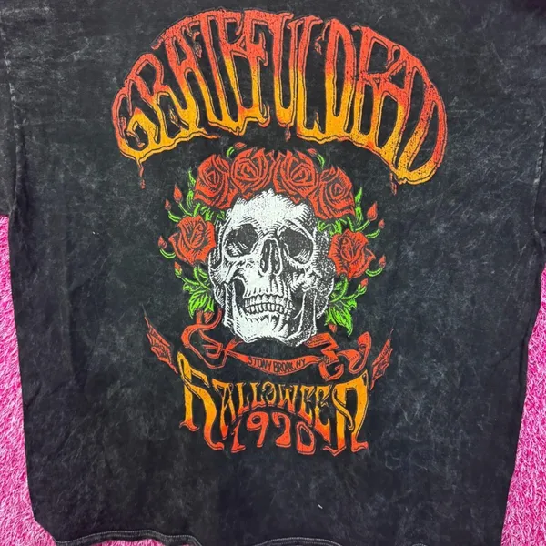 Grateful Dead Big Bertha Halloween 1970 Rock Show Tee XXL - Image 2