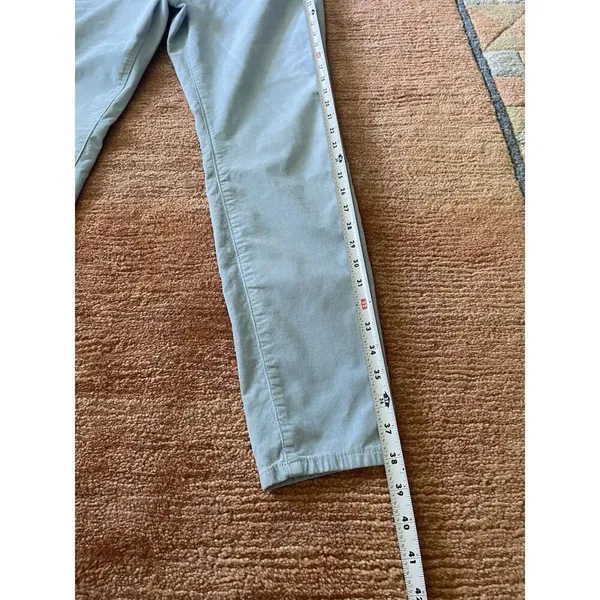JCP women’s corduroy pants light blue stretch cotton blend size 10 30x30 - Image 6