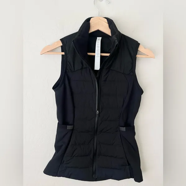 Lululemon Down for it all puffer winter vest black 2 - Image 5