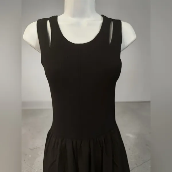 Lioness- Piroutte Black Maxi Dress In Onyx Size Small - Image 5