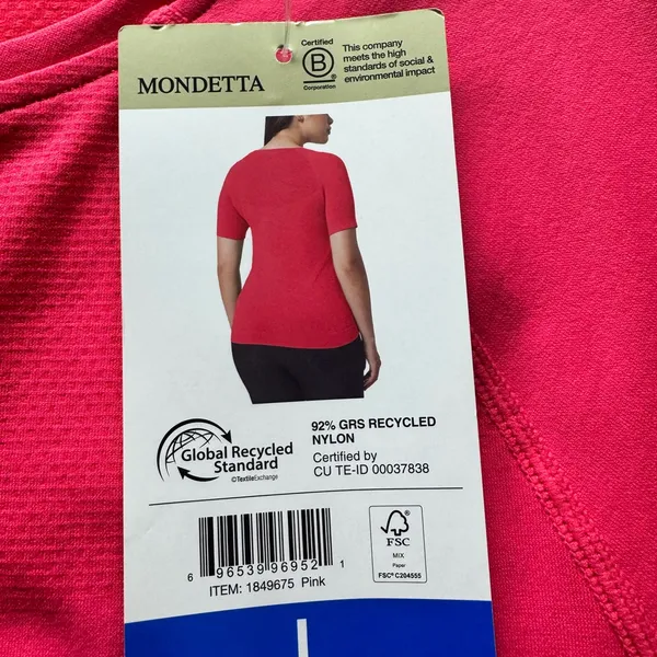 Mondetta fitted knith streach active seamless T-shirt - Image 6