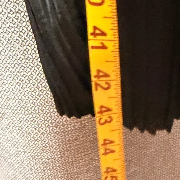 Moon River Strapless Midi Dress Womens Medium Black White Excellent Pleated - Image 7