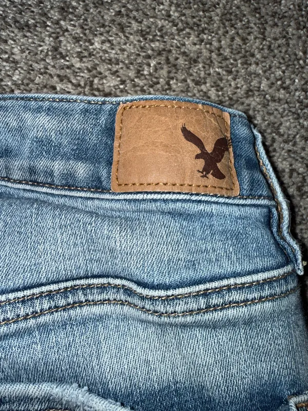 American Eagle Outfitters Super Stretch Distressed Skinny Jeans - Image 5