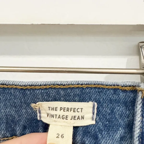 Madewell Perfect Vintage‎ Jeans Size 26 Kepler Medium High Rise Downtown Girl - Image 8