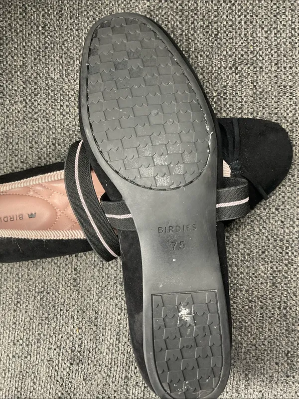 Birdie’s Hummingbird suede Mary Jane Black Ballet Size 7.5 - Image 3