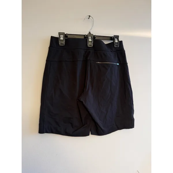 Athleta Black‎ Athletic Shorts Womens Size S Zip Pockets Performance - Image 2