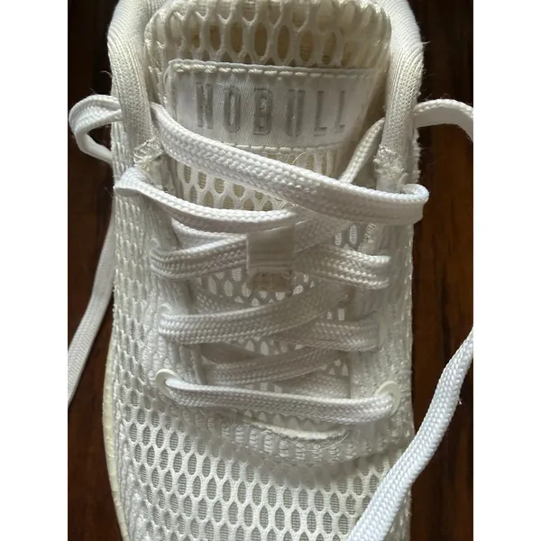 No Bull White Womens Training Shoes Sneakers Size 8.5 - Image 5