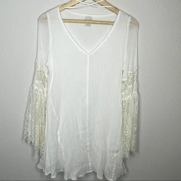 L*Space White Cover-Up Dress Lace‎ - Image 7