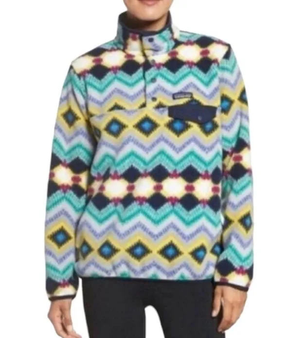 Patagonia Synchilla Snap T Pullover Sweatshirt in Timber Twist - Image 4