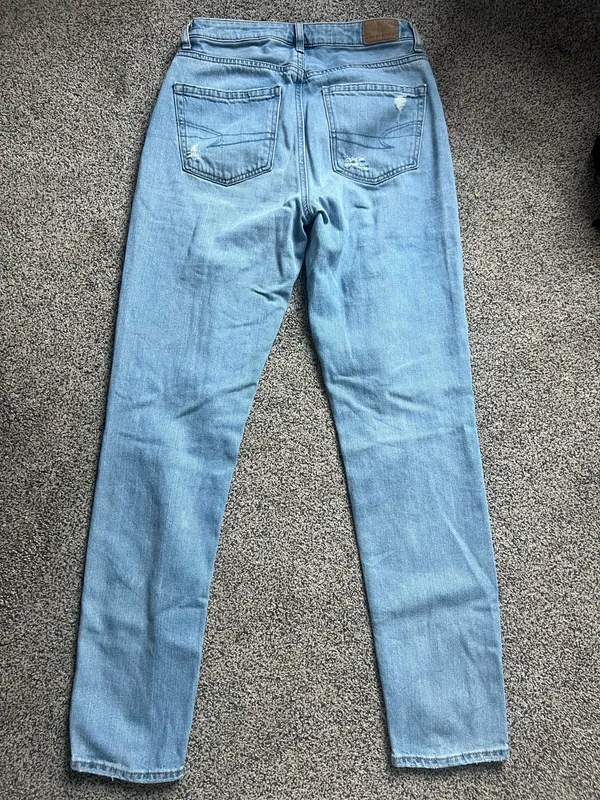 American Eagle Blue Mom Jeans - Image 2