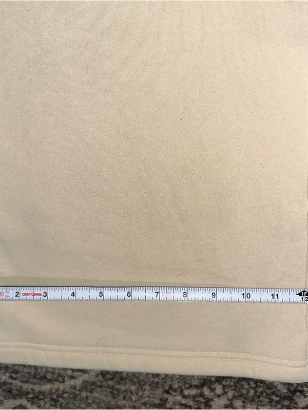 Comfit Uni-Sex Size 2XL Bone Cream Cozy Signature Straight Leg Sweatpants - Image 7