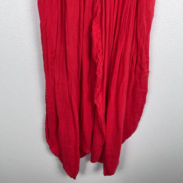 Free People Women's Side Leg Cotton Gauze Pants Sz S - Image 3