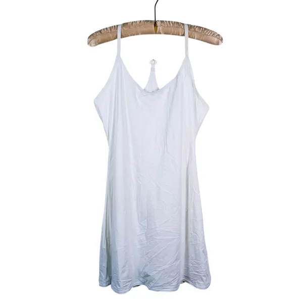 NWT Outdoor Voices Exercise Dress Size M White Lined Shorts Pickleball Tennis - Image 2