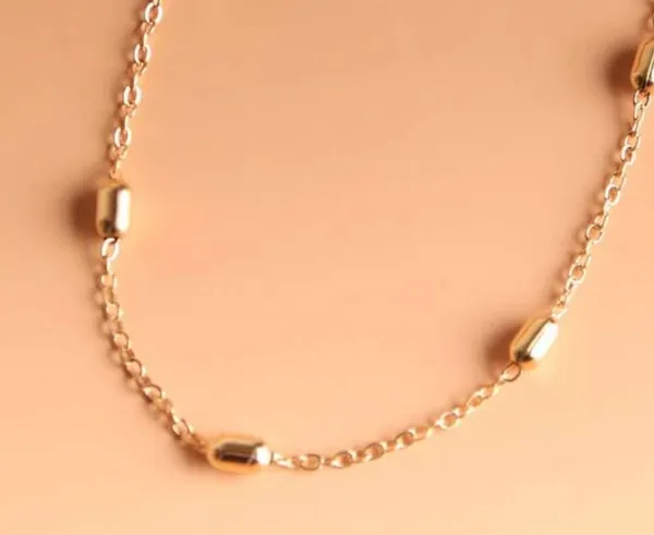 NEW! Beautiful Classic Gold Tone Chain Bracelet - Image 4