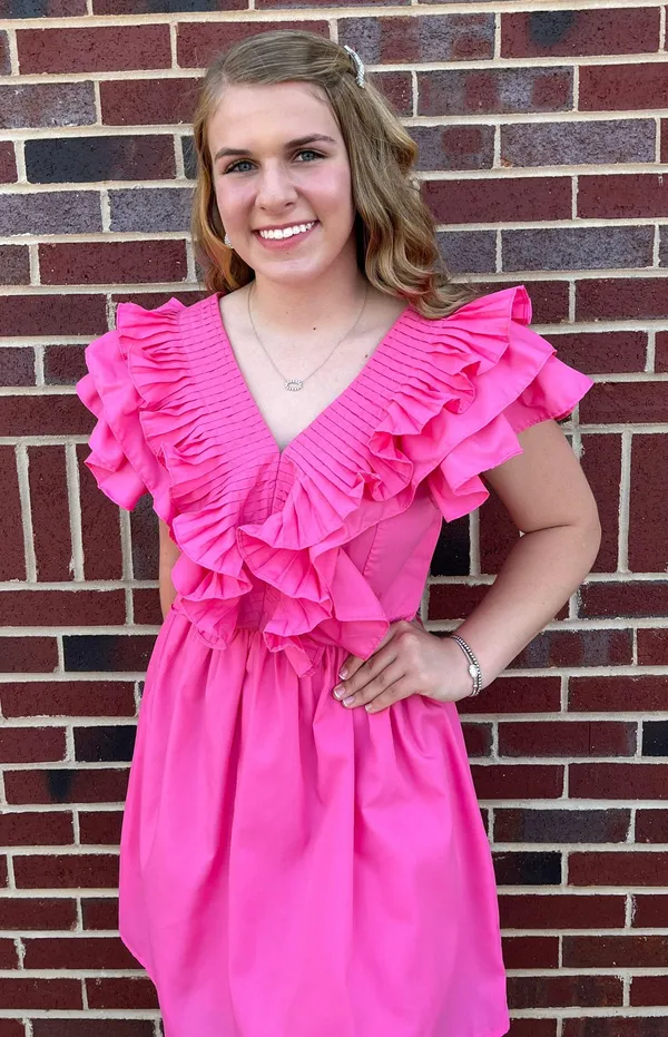 These Three Boutique Ruffle Dress - Image 2