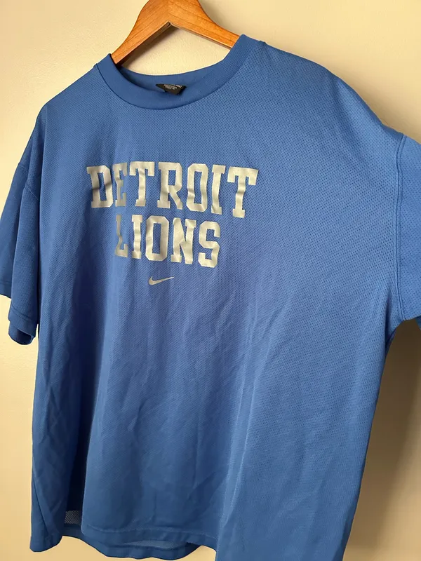 Vintage Nike Detroit Lions Mesh Jersey - Image 5