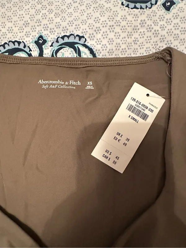 Abercrombie Knot Front Long Sleeve bodysuit - Image 2