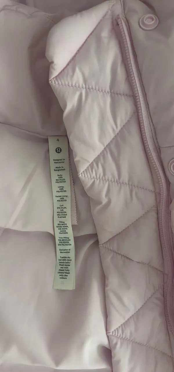 Lululemon Wunder Puff Jacket - Image 3