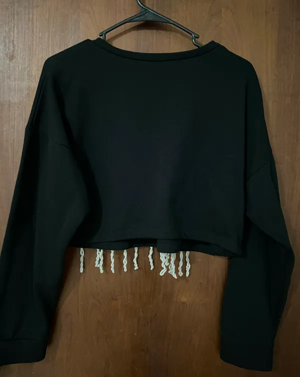Zara Trafaluc Cropped Sweater - Image 3