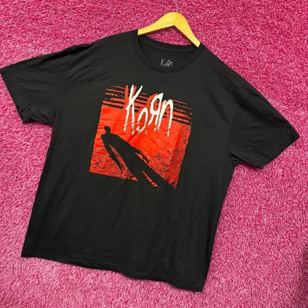 Korn Self-titled Album Cover Art Nu Metal Rock Band Tee 2XL - Image 3