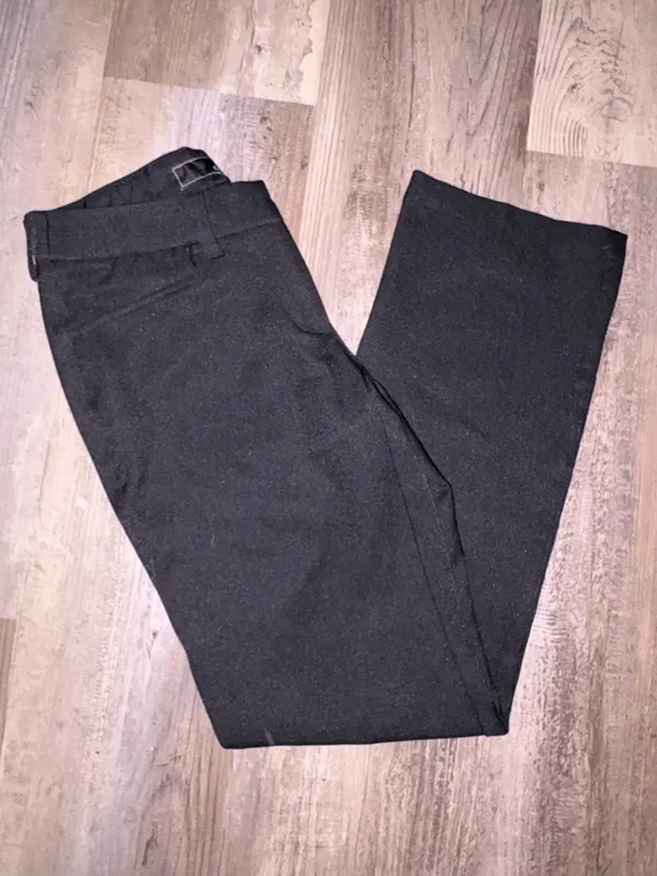 Oobe Chick-fil-A Employee Uniform Pants 0/29 Black Straight Leg Trousers - Image 3