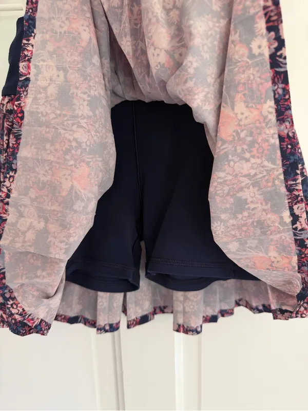 OFFLINE by Aerie All Aces Floral Pleated Tennis Skort XS - Image 3