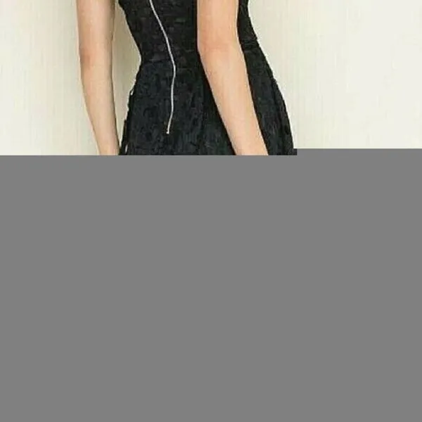 Alya Francesca's Women's Size XS Harpeth Strapless Lace Dress Black LBD F16D135 - Image 3