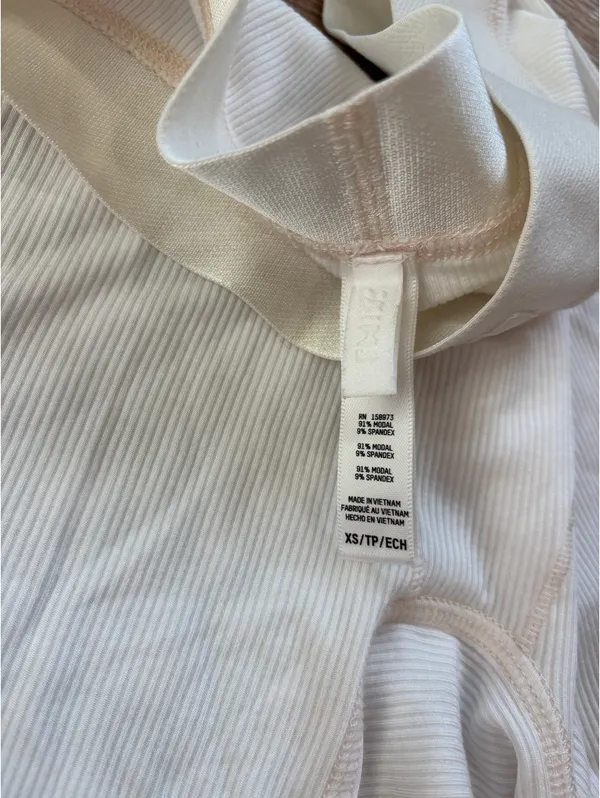 White skims ribbed boxer shorts  - Image 4