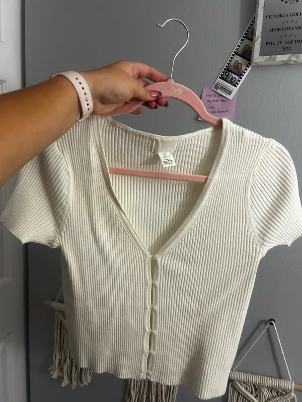 White H&M Top - Image 2