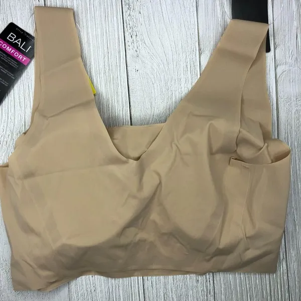 Bali Bralette Medium Cool Comfort Womens‎ Bra Nude - Image 4