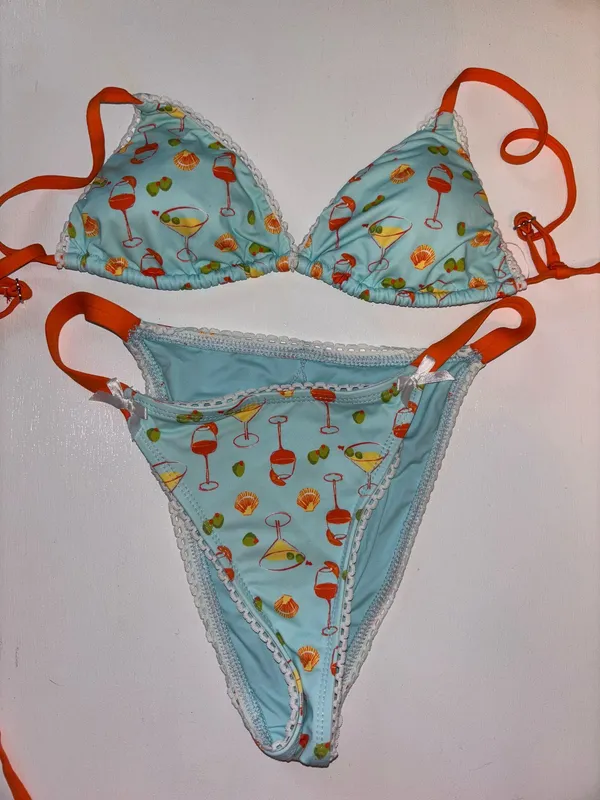 Dippin Daisies Bikini Blue - Image 2