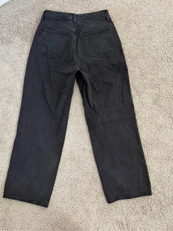 Abercrombie Curve Love “The Loose” High Rise Jeans 6short - Image 4
