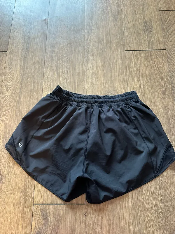 Black Lululemon Shorts Hotty Hot - Image 2