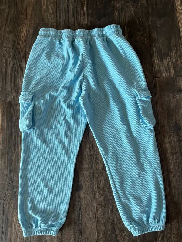 cargo sweatpants Blue Size XXL - Image 3