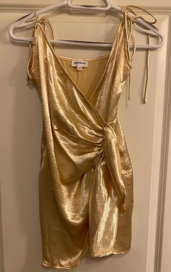 Revolve  Silk Mini Dress - Image 2