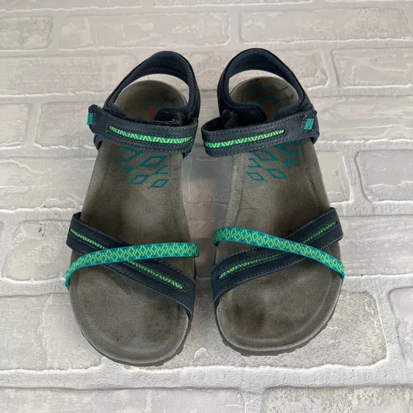 Merrell Terran Cross II Sandals Womens 8 Navy Blue Marine Strappy Casual Travel - Image 9