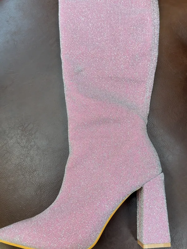 Pink Sparkle Knee - Image 2