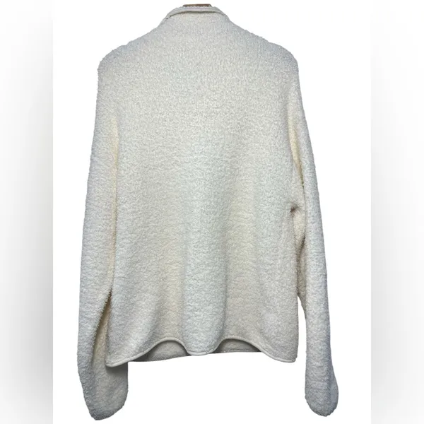 Skims Cozy Plush Cream Pullover Sherpa - Image 9